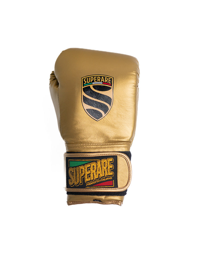 S50 Italian Leather Velcro Boxing Gloves | Superare Fight Shop