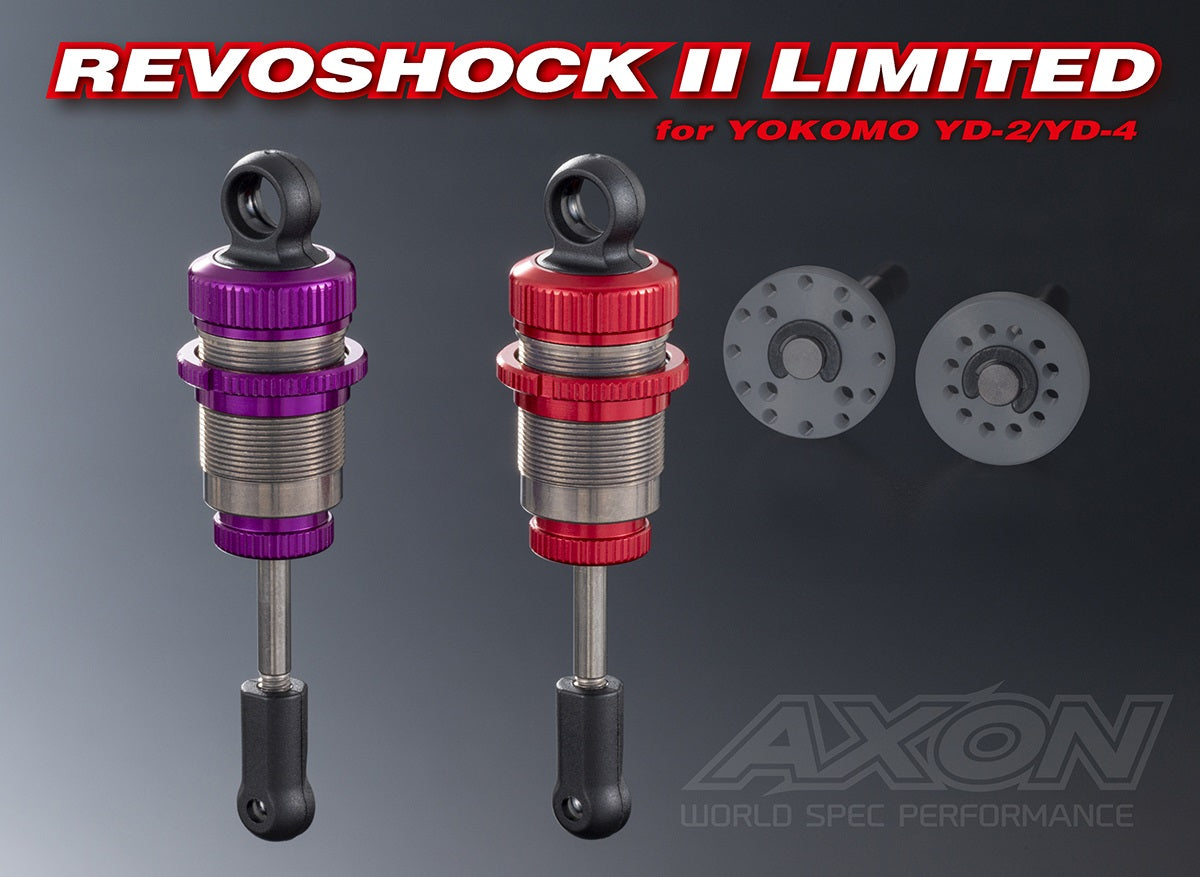 RED Revoshock II Damper Kit For Yokomo YD-2 [AXON] DD-YS-002R