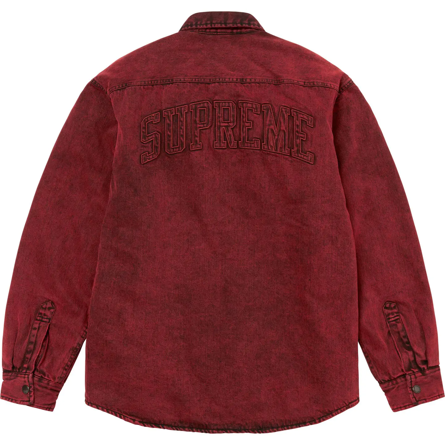 Faux Shearling Lined Work Shirt | Supreme 24fw