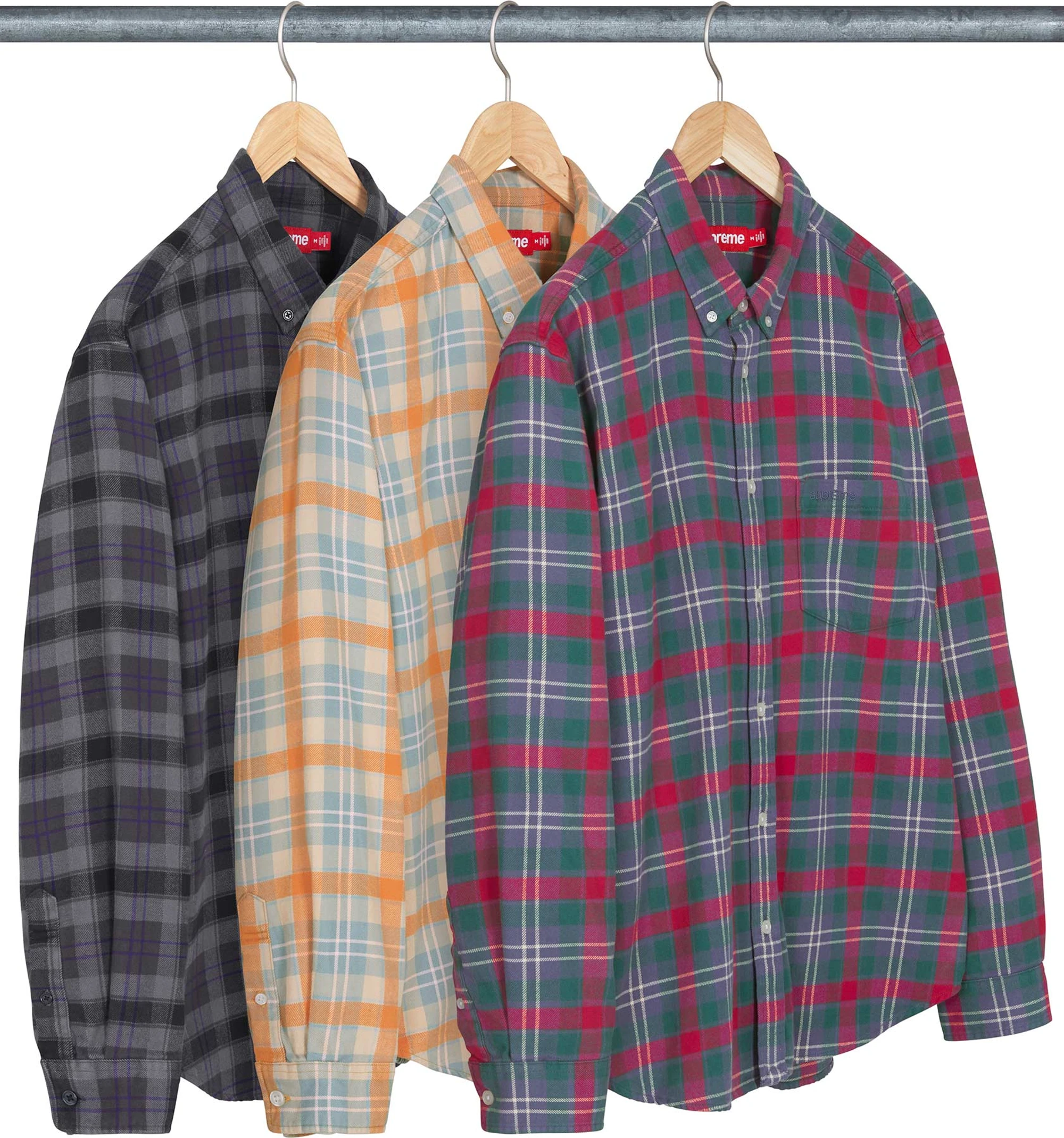 Plaid Flannel Shirt | Supreme 24ss