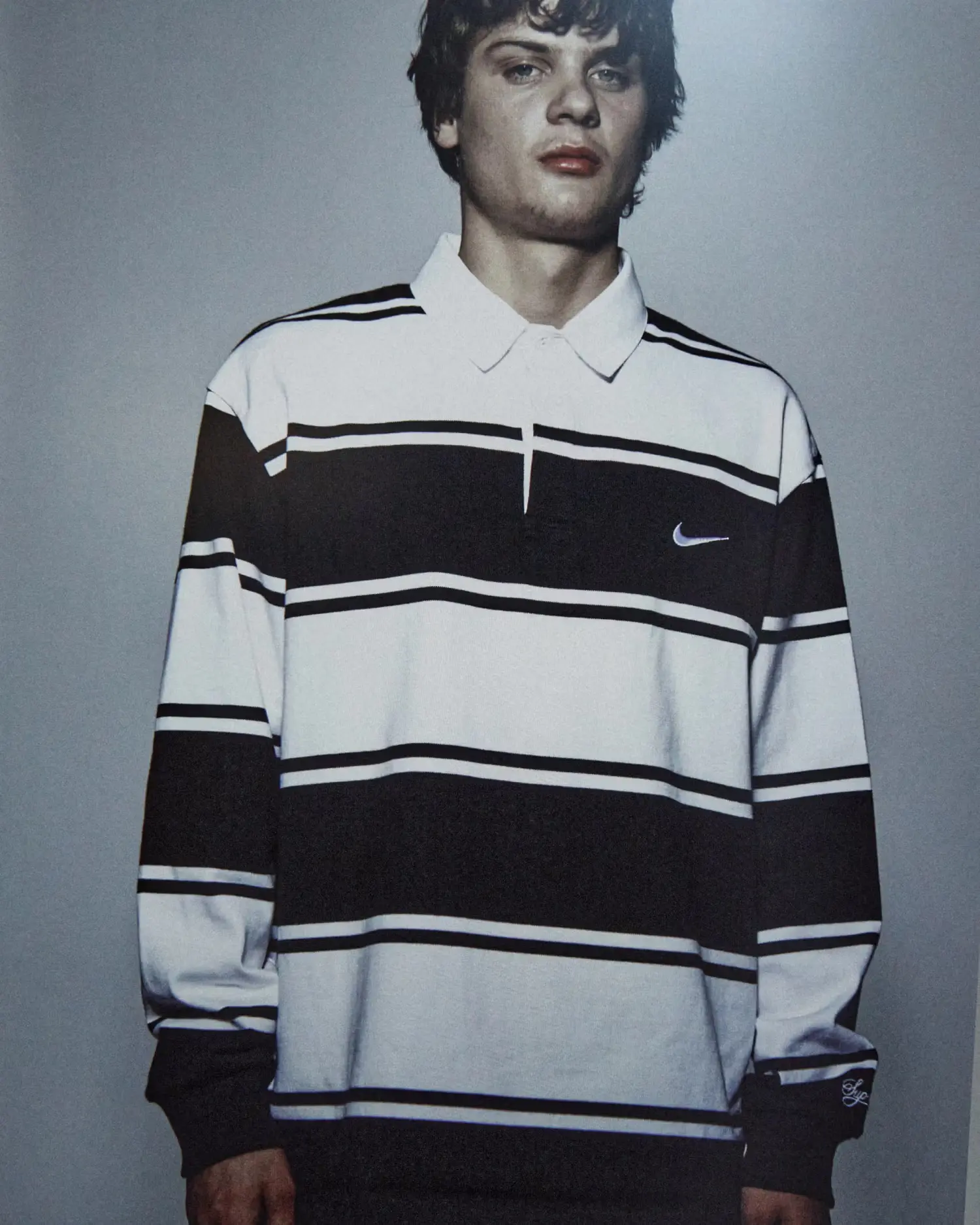 Nike Supreme ストライプシャツ Mサイズ ブラック 【公式通販】