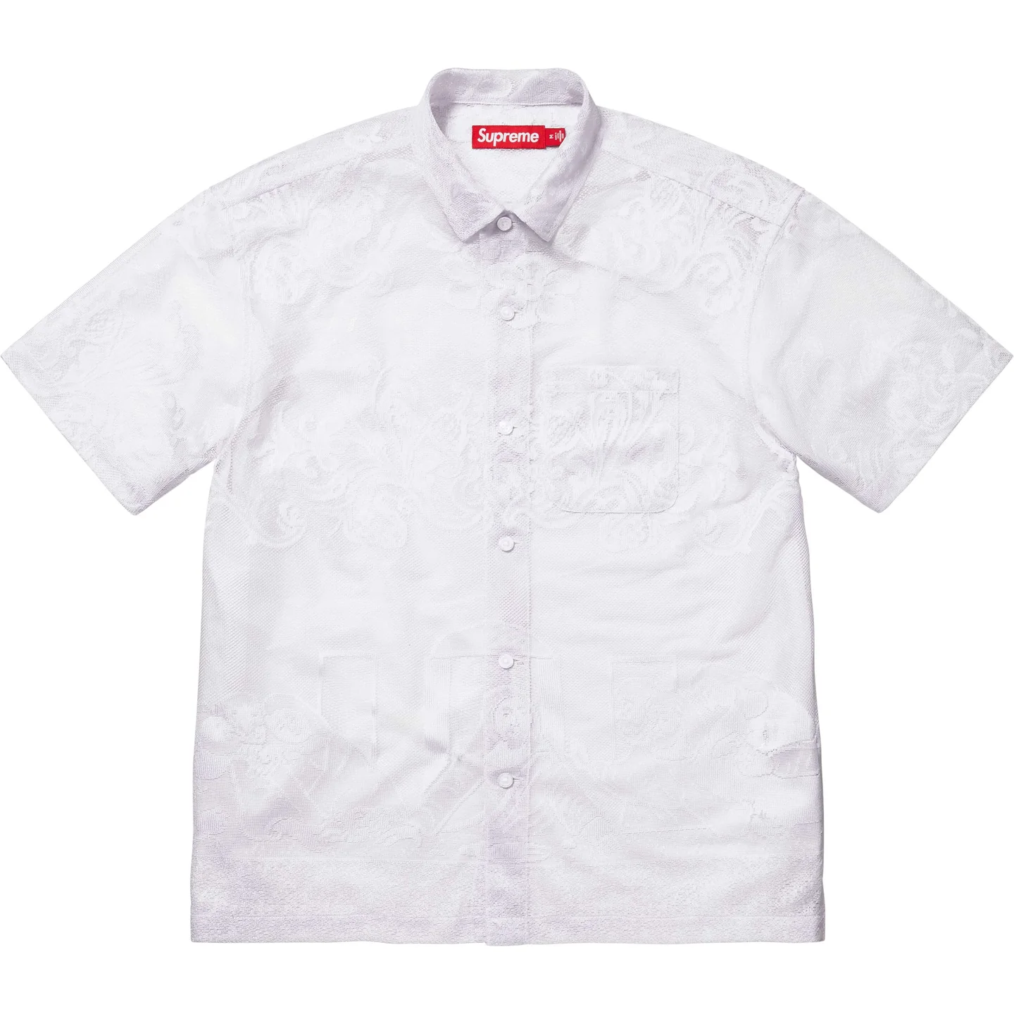 Last Supper Lace S/S Shirt | Supreme 25ss