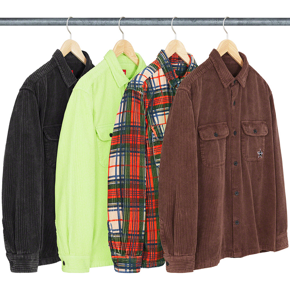 Corduroy Shirt | Supreme 22ss