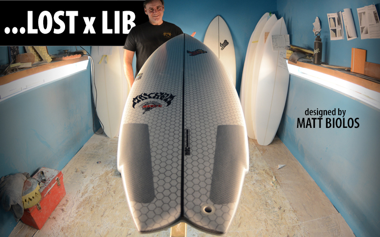 Lost × LIB TECH のコラボにより、最新マテリアルとテクノロジーが