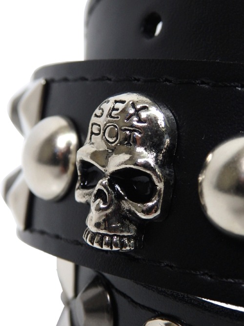 スタッズ ベルト SEX POT Revenge パイソン 鋲 ロックンロール