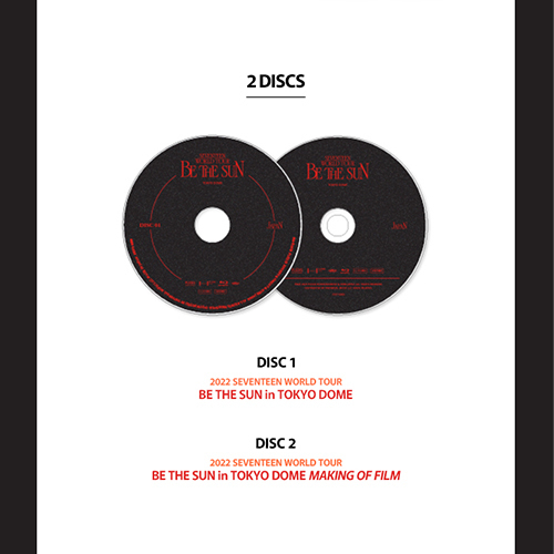 CDJapan : SEVENTEEN WORLD TOUR [BE THE SUN] JAPAN (w/ Common Bonus