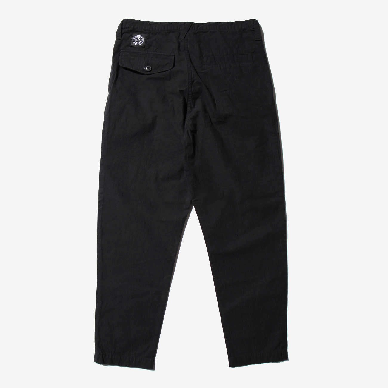 Porter Classic / ポータークラシック | LOCAL BLACK CROPPED PANTS
