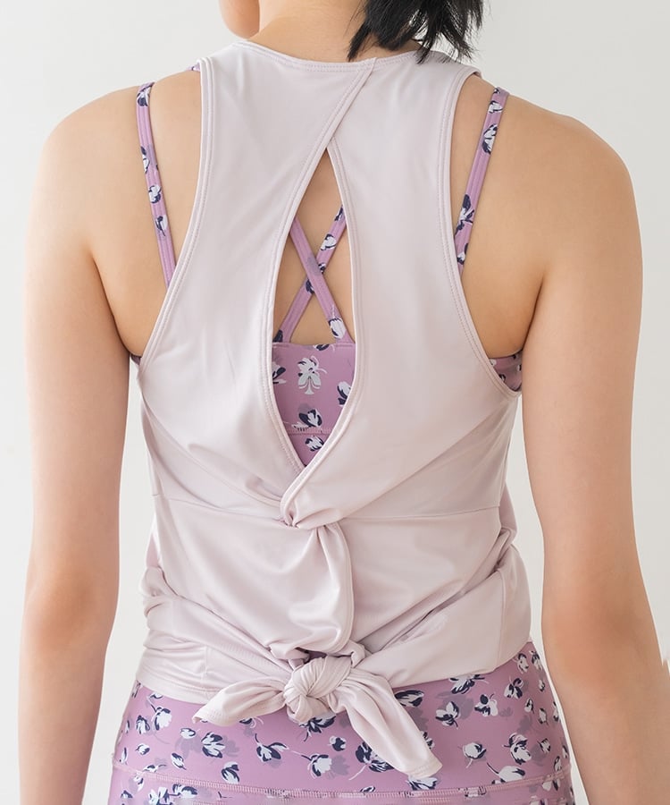 SUKALA】フラワープリントセパレートタンクトップ(XS・Sサイズ