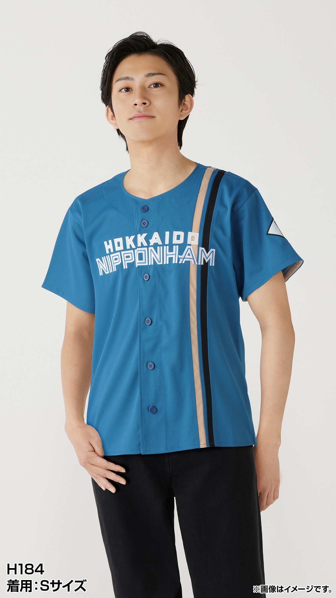 レプリカユニフォーム ビジター(HOKKAIDO 20th ワッペン付き) 野村 佑希 #5