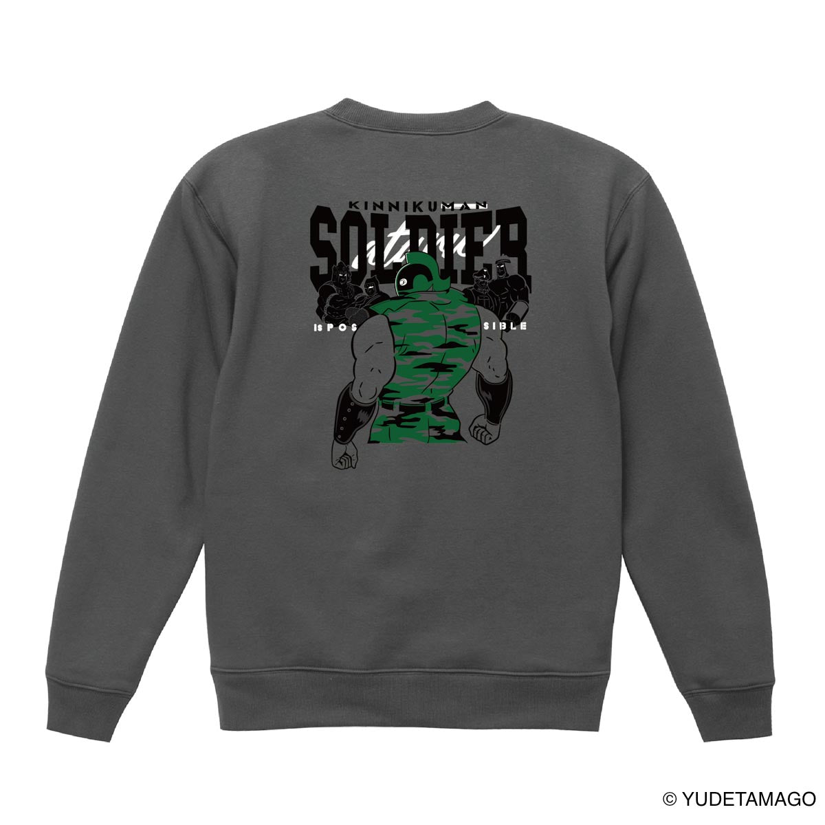 TOHOKU ソルジャーポッシブル クルーネックスウェット – キン肉マン