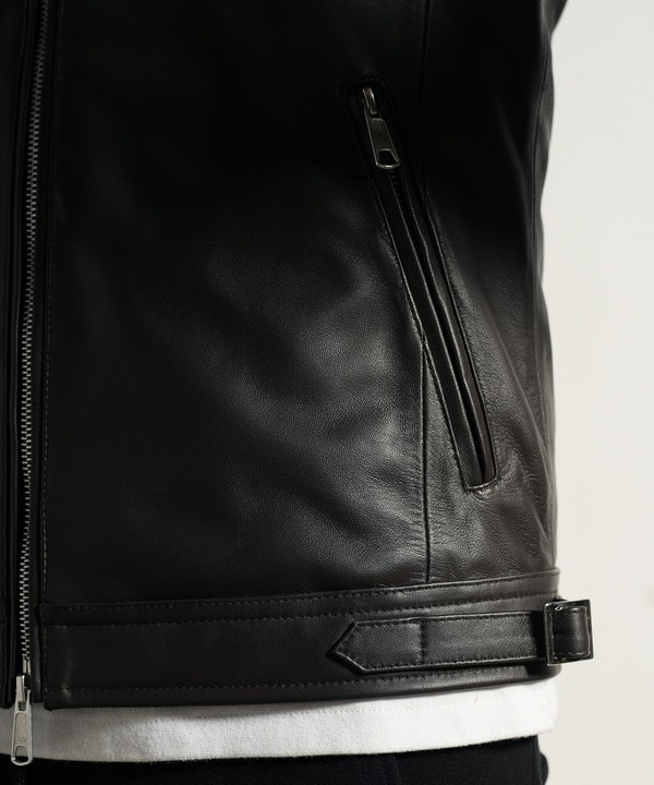 ラムレザーシングルブルゾン｜メンズファッション通販 MEN'S BIGI