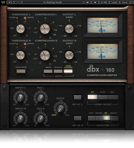 Waves dbx 160 Compressor / Limiter 正規輸入代理店ストア | MI