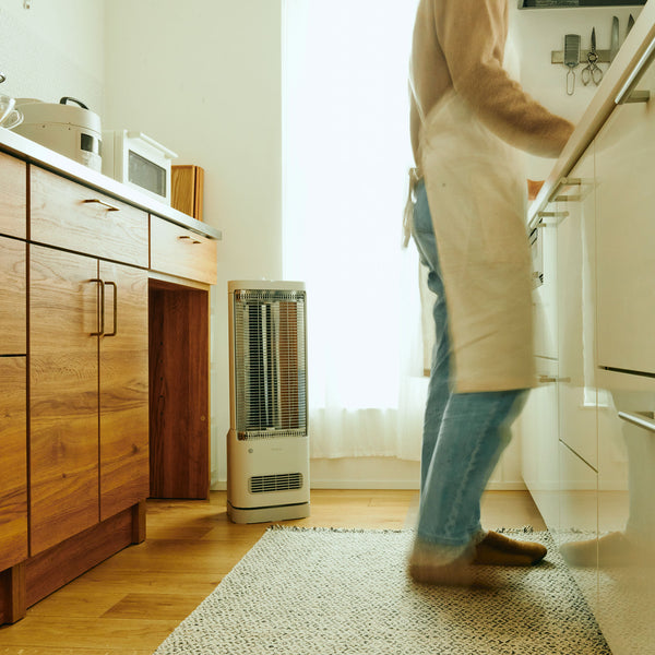 足元ファンヒーター付き 遠赤外線暖房機 にこポカ SH-FC131 | シロカ