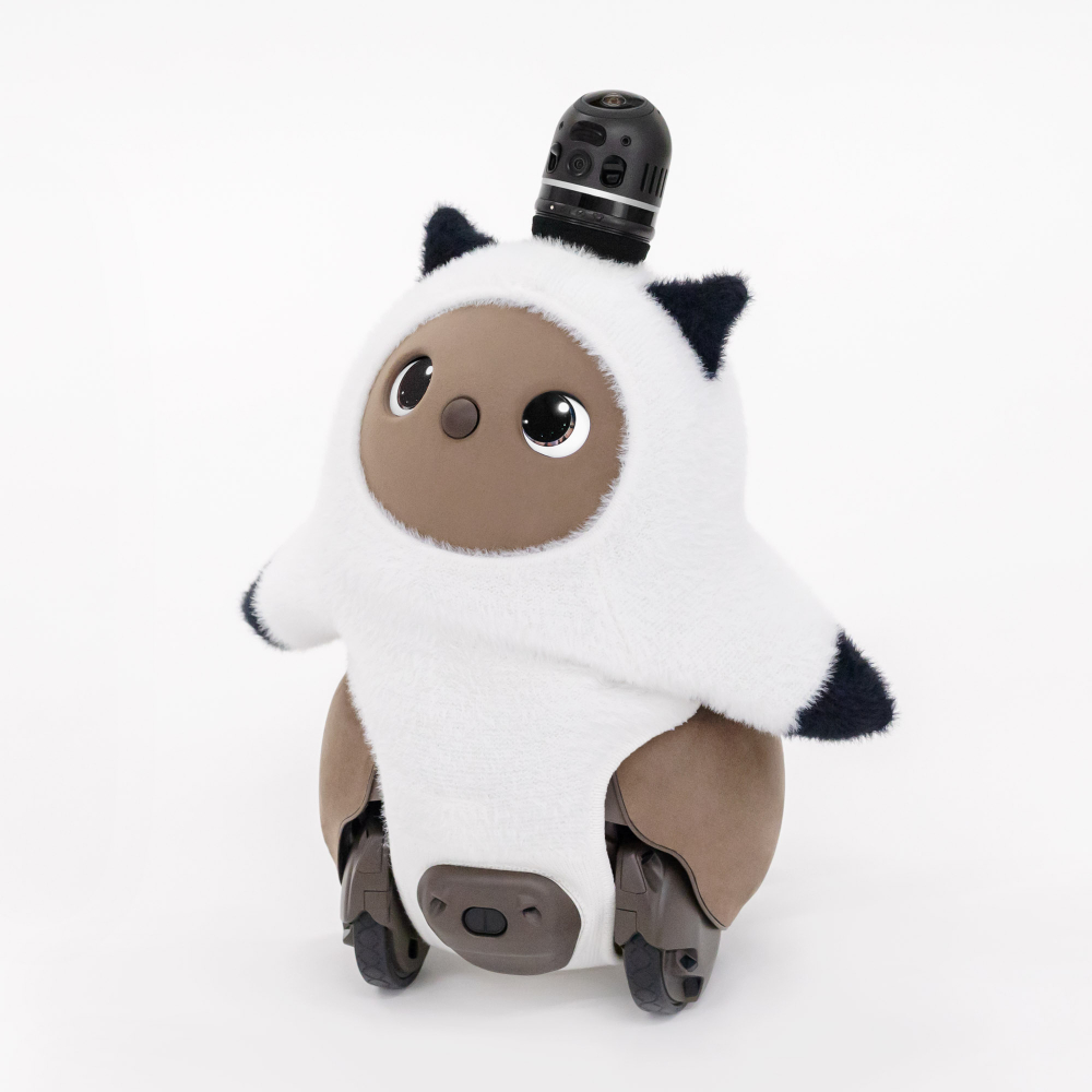 ねこみみニット シャム猫（ホワイト） | LOVOT ウェブストア