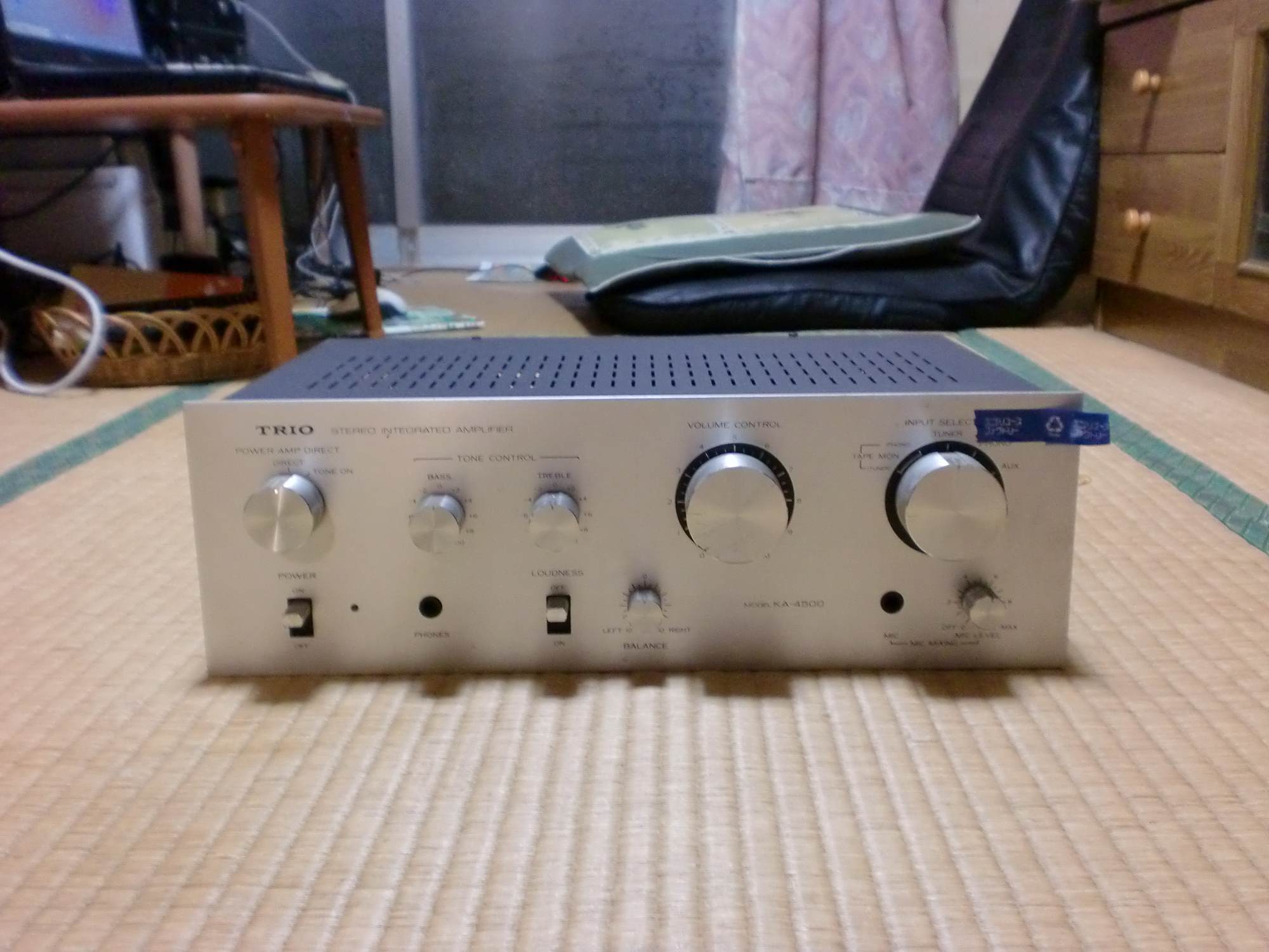 TRIOのKA－4500 | 独身リタイアおやじの趣味の部屋2