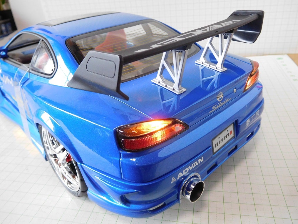 KENTOYS 童友社 1/12 日産 シルビア S-15 ブルー EXTREME TUNER
