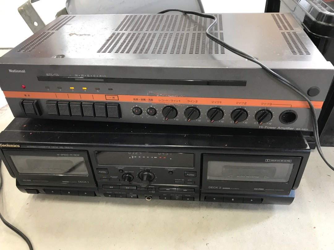 National WA-840A 卓上型音響装置 ナショナル【中古品】 Yahoo