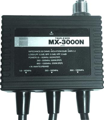 Diamond Antenna Triplexers MX3000N Reviews | DX Engineering