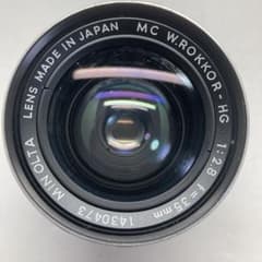 MINOLTA MC W.ROKKOR-HG 35mm f/2.8レンズ - メルカリ