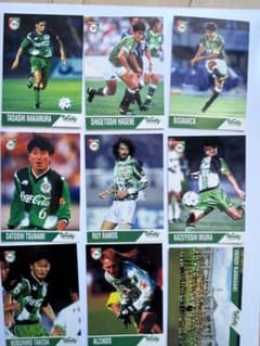 ヴェルディ川崎 Jリーグカード9枚セット ラモス瑠偉、三浦和良 - メルカリ