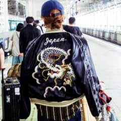 テーラー東洋 リバーシブルスカジャン 龍 パラシュート 渋谷龍太 人気