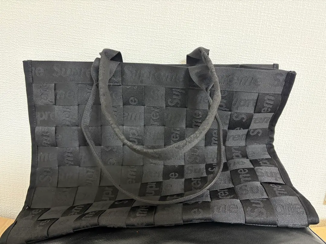 2026年最新】supreme woven large tote blackの人気アイテム - メルカリ