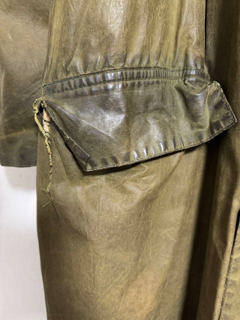 80s Barbour Burghrey オイルドジャケット 42 - メルカリ