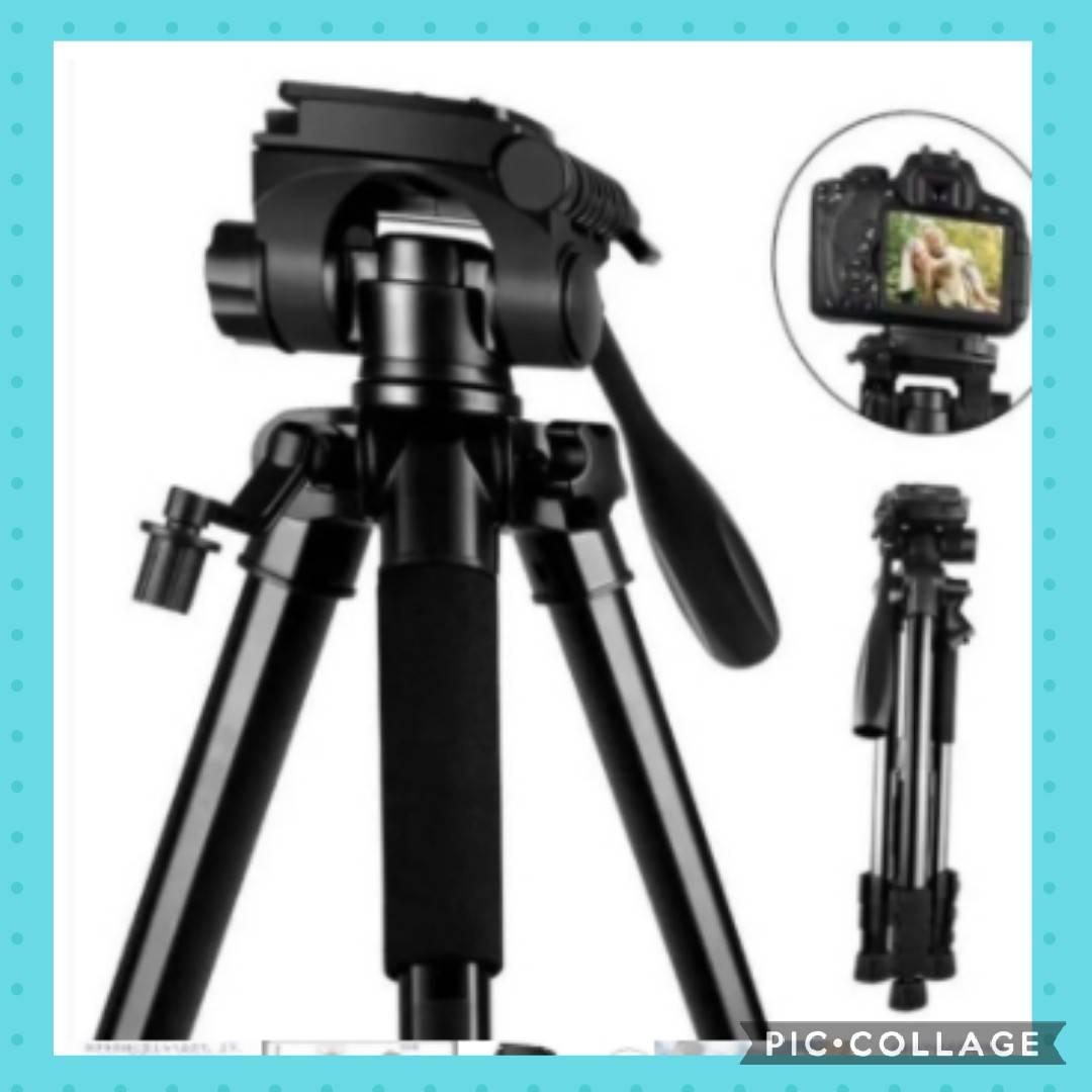 プロ仕様！抜群の安定性＆高機能♪カメラ三脚 Amazon | Neewer 180cm 2-in-1カメラ三脚一脚 アルミ合金製 携帯袋付き