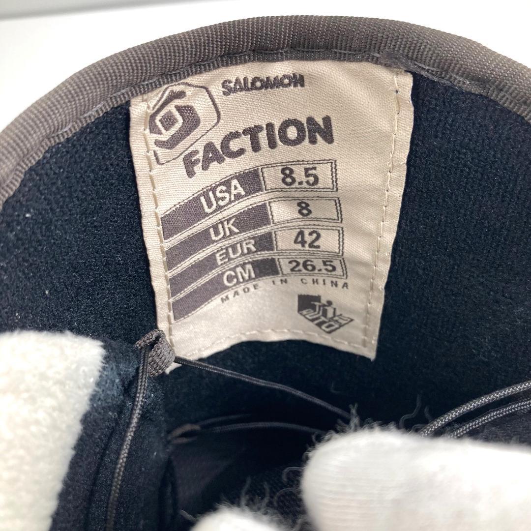 美品 SALOMON サロモン　FACTION　スノーボードブーツ　26.5cm