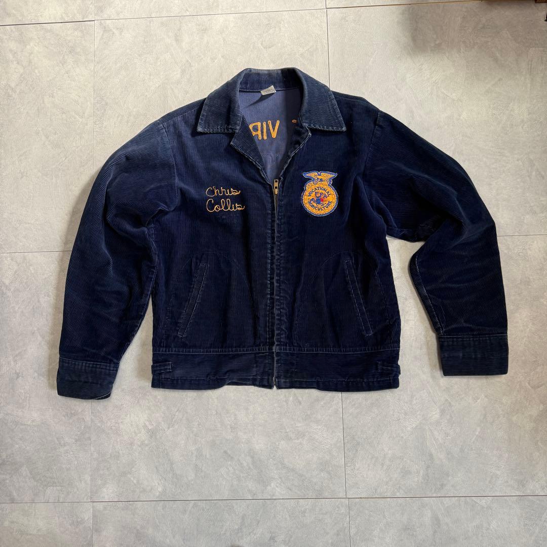 80s FFAジャケット WV刺繍 YKK 状態良好 - メルカリ