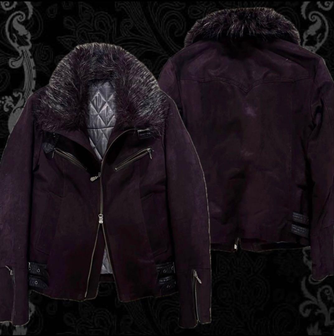 ジャケット・アウター Tornado Mart archive far neck Jacket TORNADO MART FEMME archiveファージャケットライダース Archive