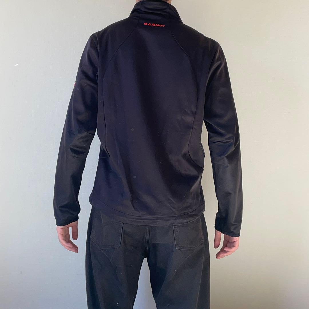 hirohen様専用 マムート ソフトシェルジップアップスノードン ブラック