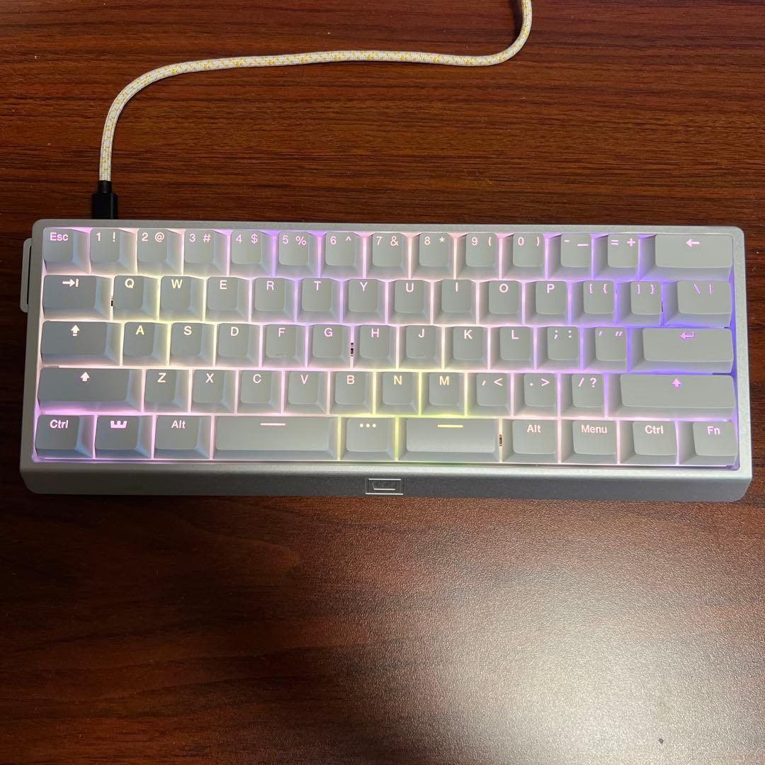 Wooting 60HE v2 Silver Aluminium 分割スペース - メルカリ