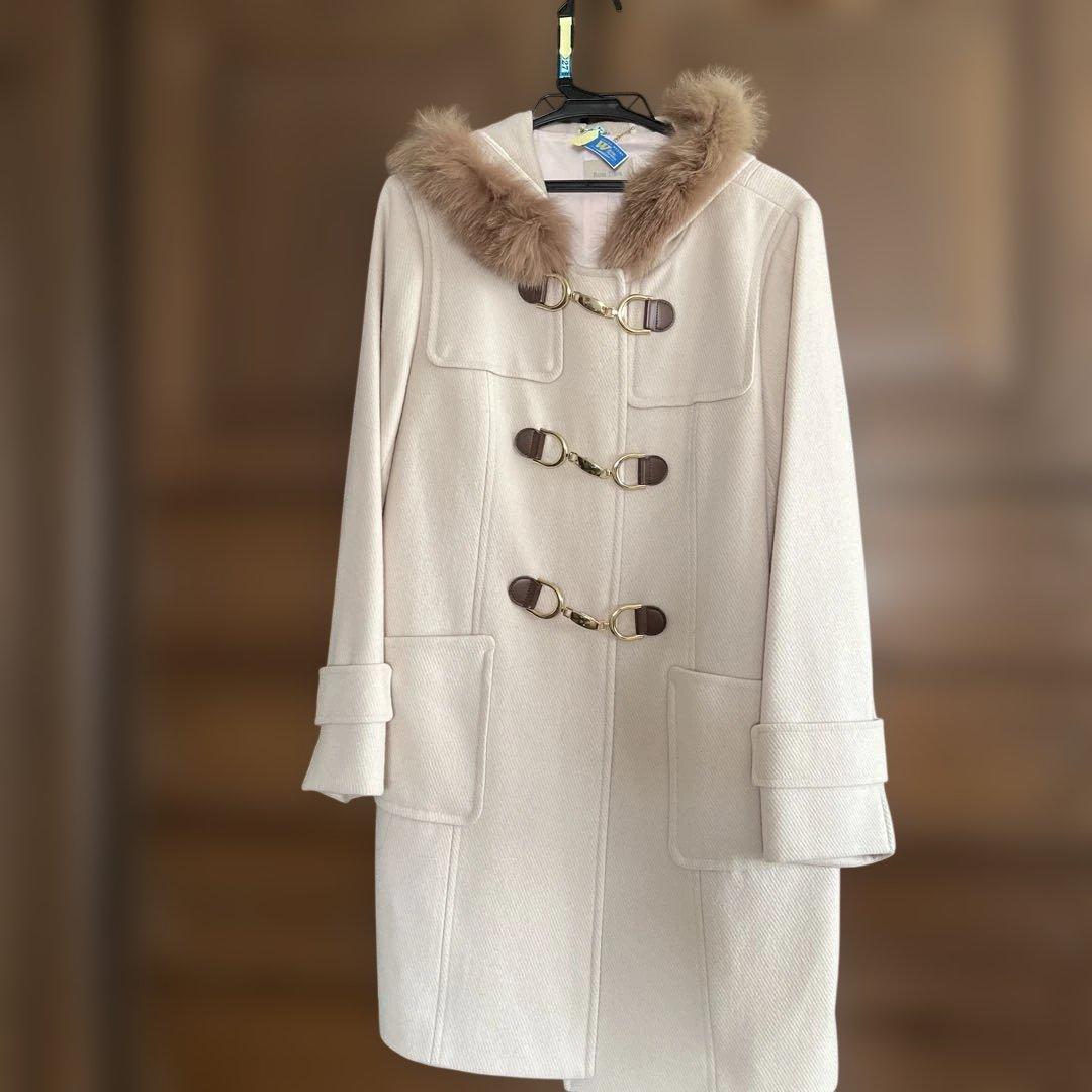 ローズティアラ46 フォックス ファー　ダッフルコー　Rose tiara フォックスファー付きダッフルコート | Rose Tiara【ローズティアラ】