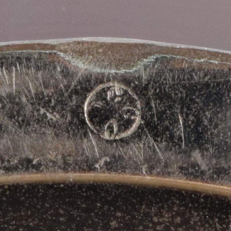 七宝焼 安藤七宝店 赤透釉 カトレア文 花瓶 C R9409 - メルカリ