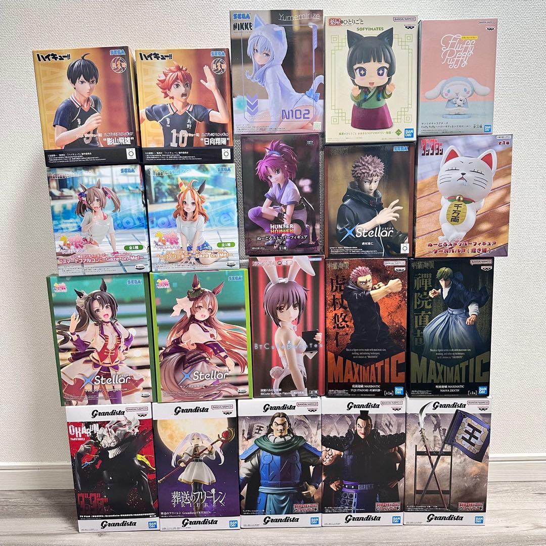 最新プライズフィギュア 20個セット セット販売 美少女 ジャンプ系②