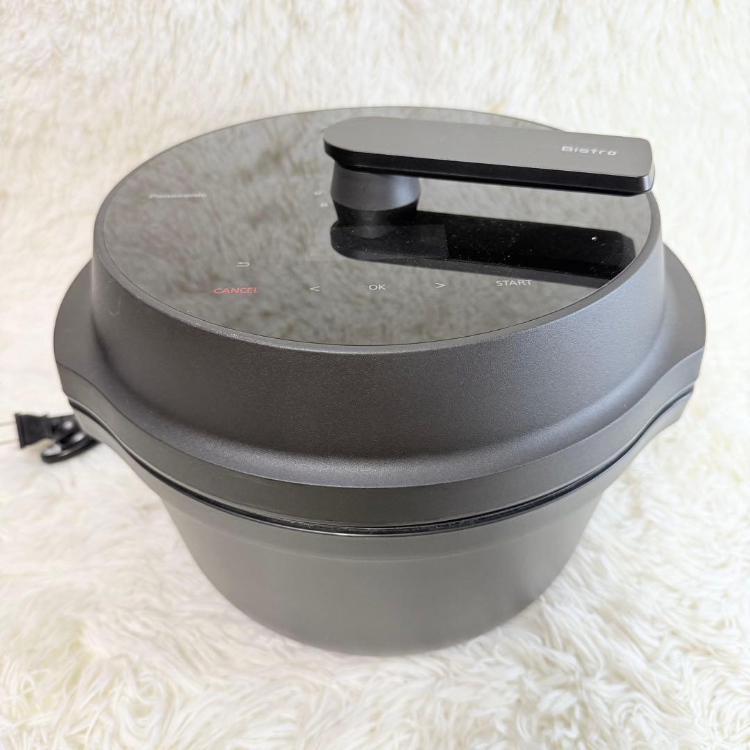 Panasonic Bistro オートクッカー　電気圧力鍋 パナソニック「ビストロ」、圧力・かきまぜ機能付きの電気自動調理鍋