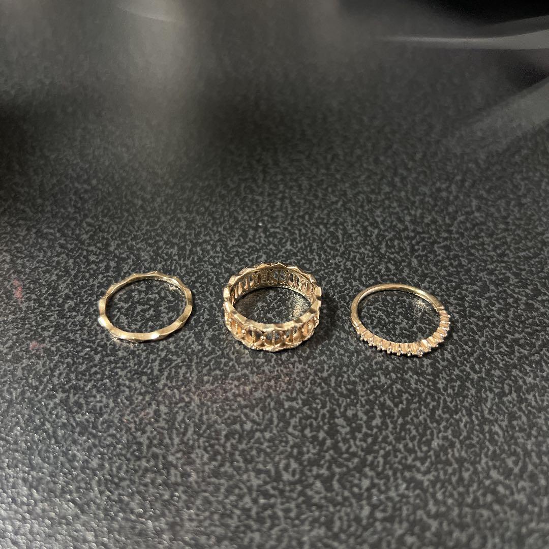 agete 2008年 クリスマスコレクション リング3点セット - メルカリ