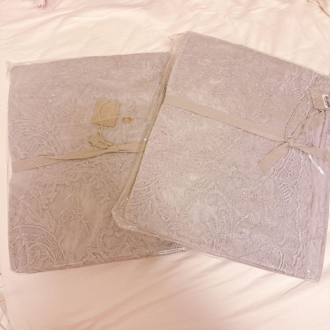 専用LENE BJERRE DENMARK カーテン グレージュ 2セット - メルカリ