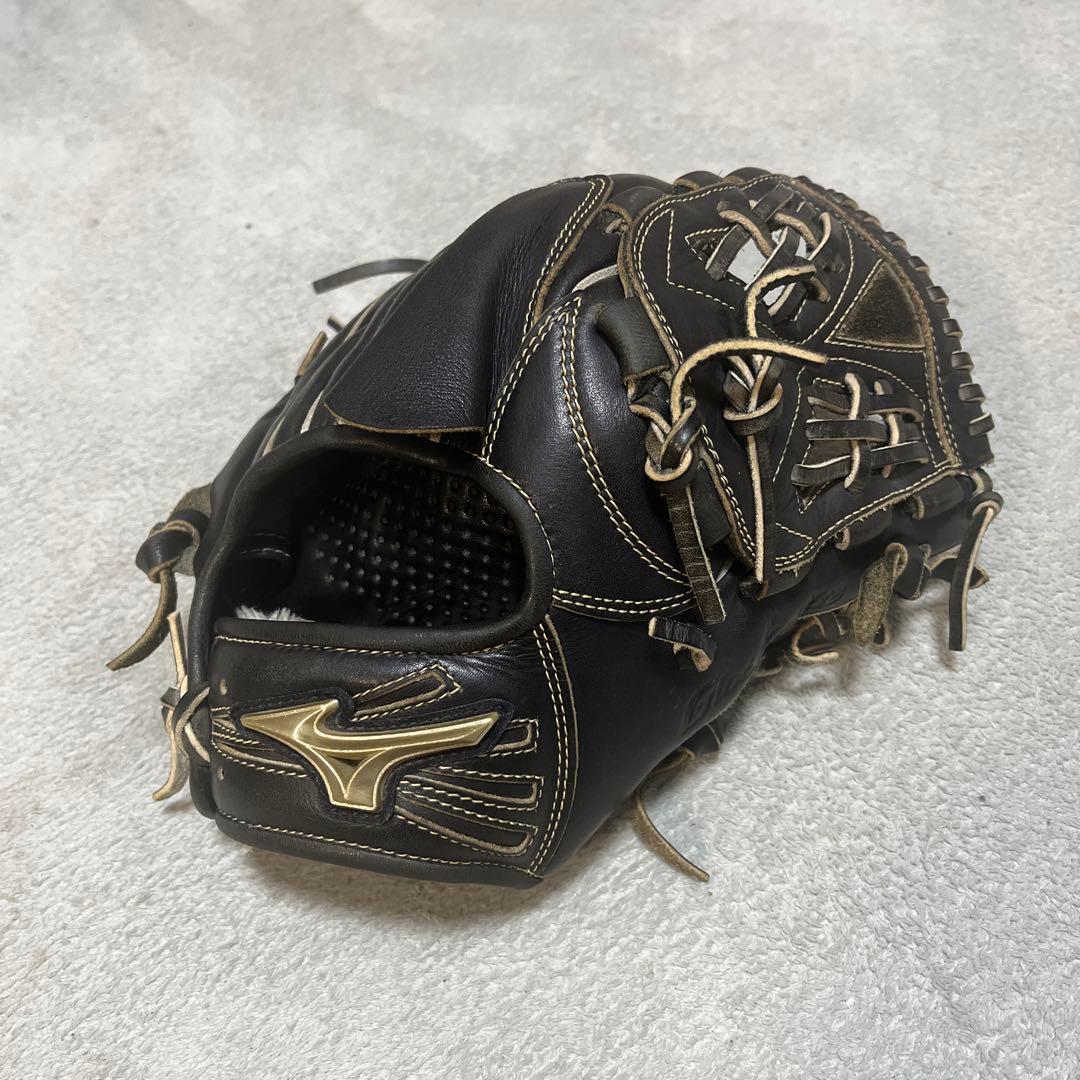 Mizuno Global Elite グローブ 黒　投手 MIZUNO (ミズノ) 軟式グローブ ブラック Global Elite GA 投手用