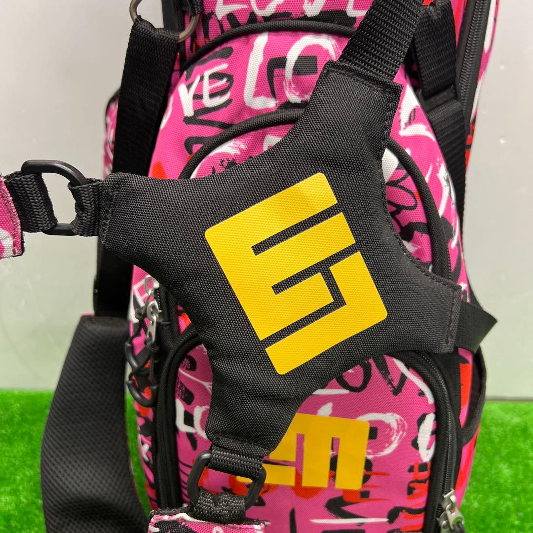 ラウドマウス LOUDMOUTH キャディバッグ 8.5インチ ゴルフ ピンク