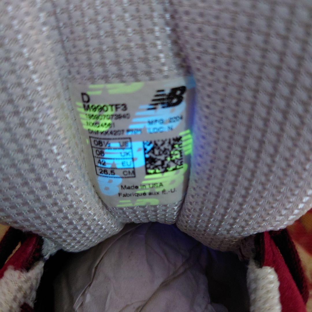 ニューバランス M990TF3 【V3】 US8.5 新品 26.5cm