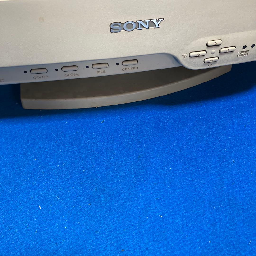 SONY トリニトロン モニター CPD-15SF7 ディスプレイ 動作確認済み