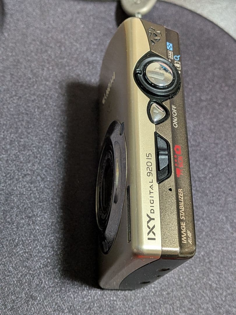 canon ixy 920 is ゴールド(GOLD)イクシィ 動作確認済み美品 - メルカリ