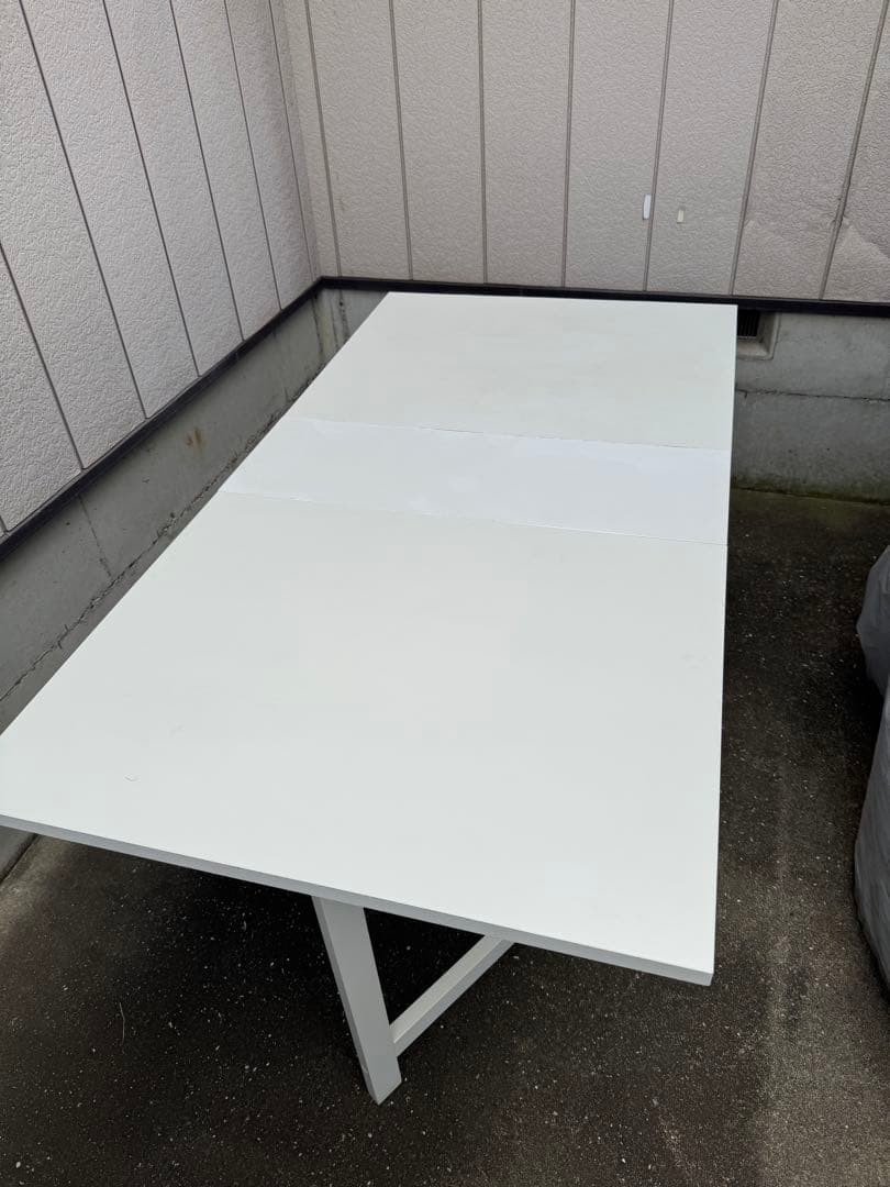 IKEA NORDEN イケア ノールデン ゲートレッグ 折り畳みテーブル 白