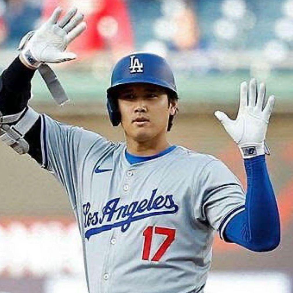 限定品／正規品】大谷翔平／ドジャース／ビジター／ユニフォーム／Yth