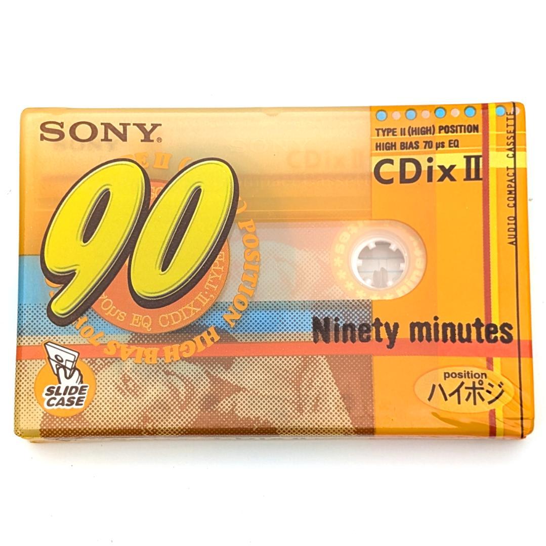 SONY CDix II ハイポジションカセットテープ 90分×7本セット - メルカリ