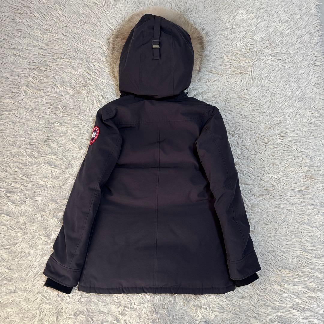 カナダグース シャーロットパーカ ダウンジャケット 2WAY NAVY S