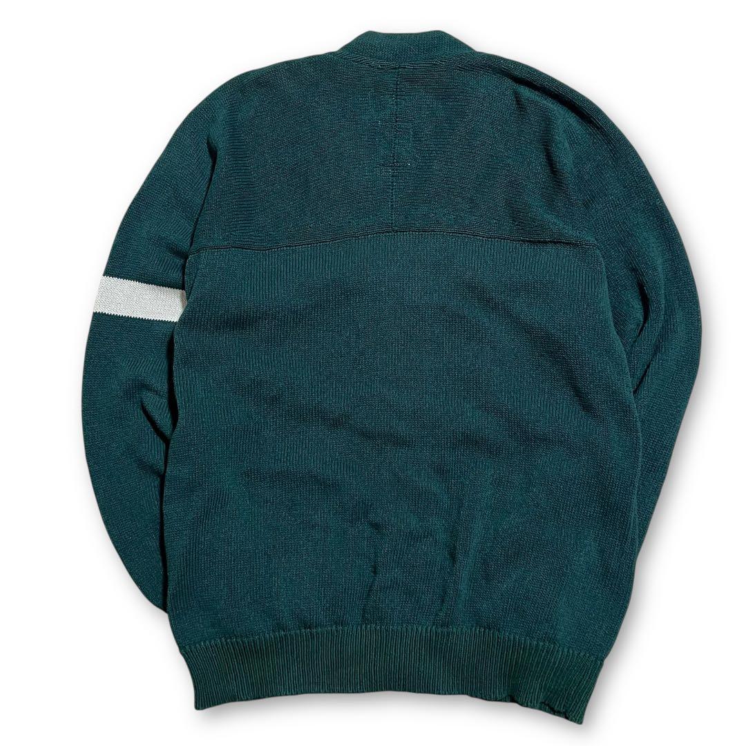美品 nanamica ナナミカ レタードニットカーディガン アウター