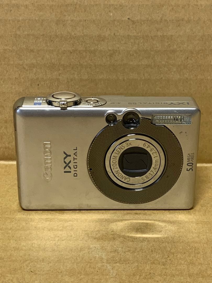 Canon IXY DIGITAL 55 IXY55 デジタルカメラ シルバー